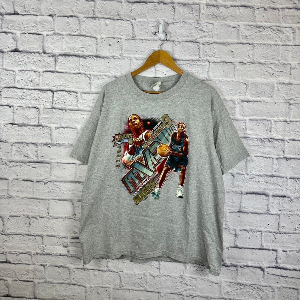 Vintage 2001 Allen Iverson 76ers MVP t-shirt